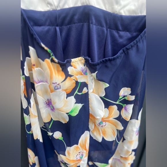 dress laced floral wedding guest party smart - Picture 5 of 5